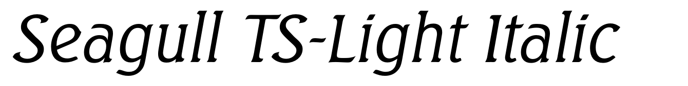 Seagull TS-Light Italic